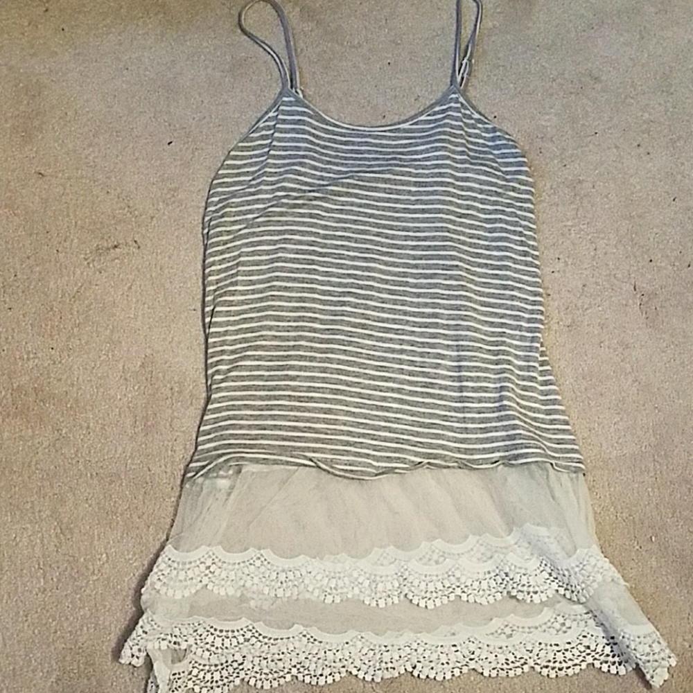 Grace & Lace Grey adjustable strap top extenders
